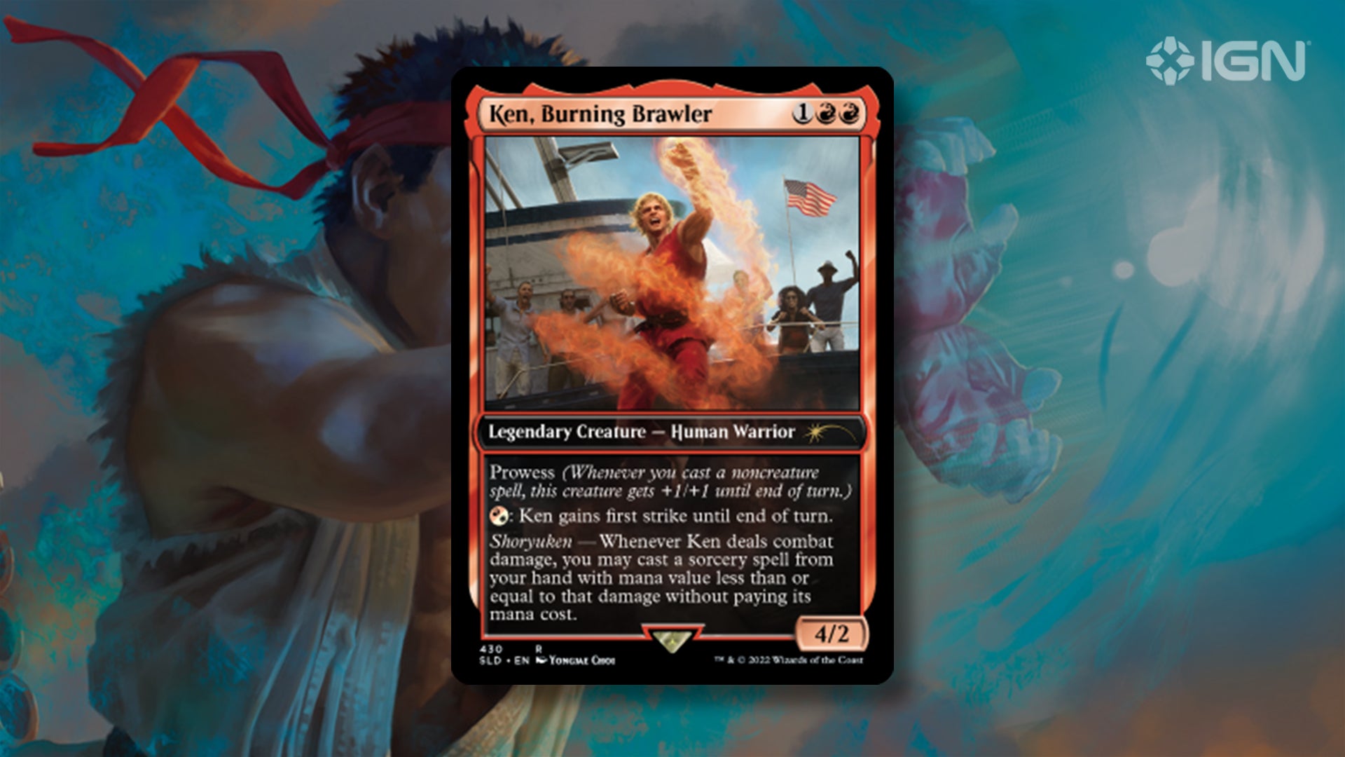 Exclusivo: Crossover Cartas Street Fighter em Magic: The Gathering; Secret Lairs de fevereiro revelados 3