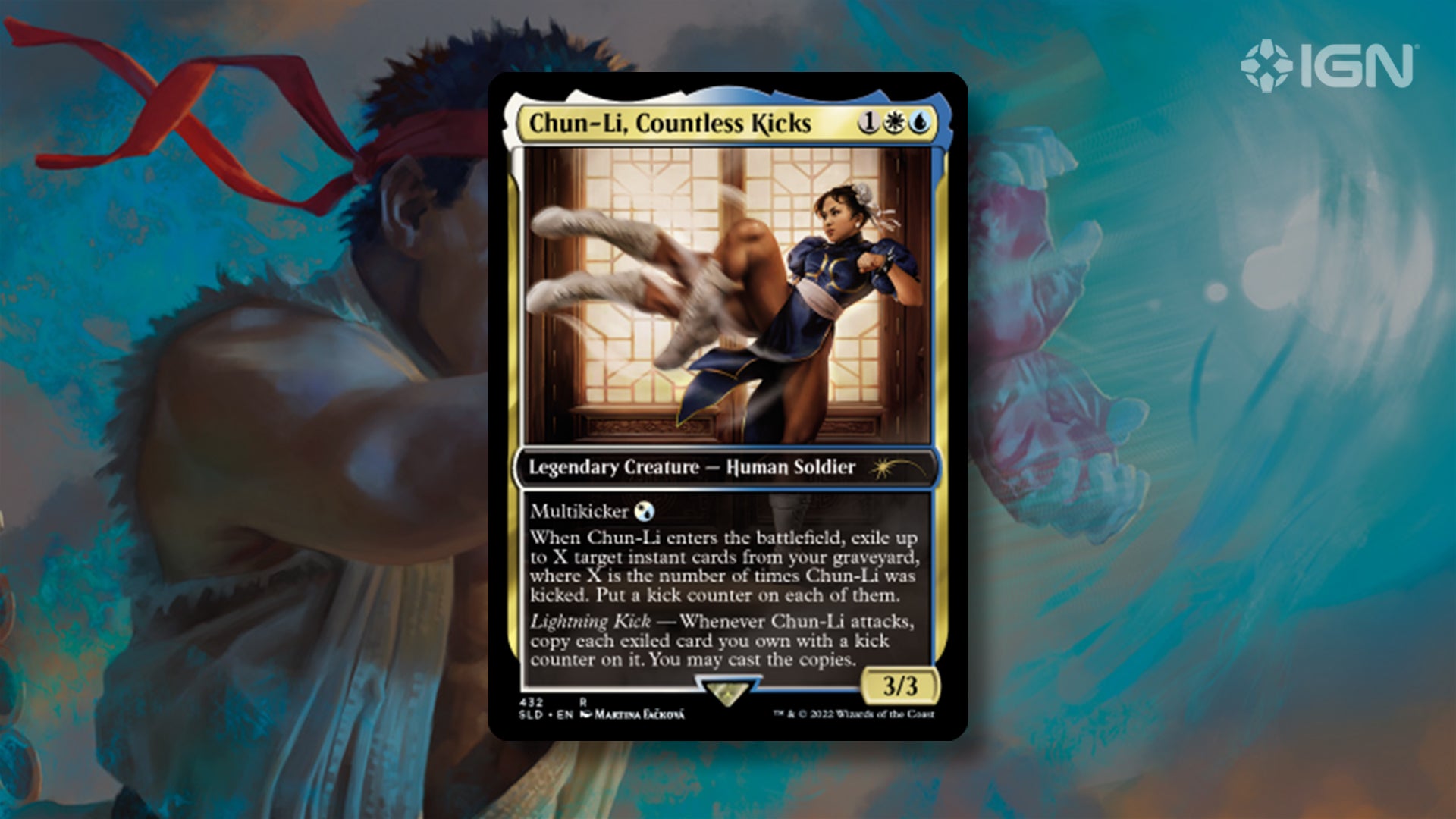 Exclusivo: Crossover Cartas Street Fighter em Magic: The Gathering; Secret Lairs de fevereiro revelados 1