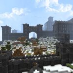 Jogador de Minecraft surpreendido por enorme castelo em seu próprio servidor de sobrevivência