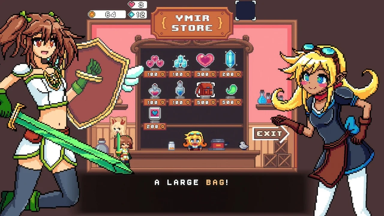 Naughty Metroidvania 'Wife Quest' será lançado no Switch em março 4