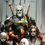Retrato da família Deathstroke dá ao vilão da DC o cachorrinho perfeito