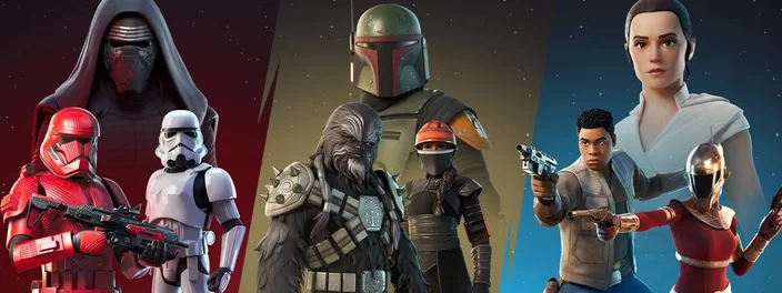 Fortnite traz de volta skins e itens para comemorar o dia de Star Wars