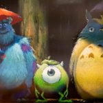 Studio Ghibli compartilha presente de arte de crossover de Totoro e Monstros S.A
