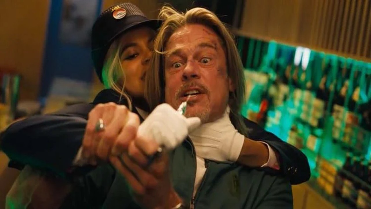 Assassino de Brad Pitt amaldiçoado com sorte terrível encontra Sandra Bullock no elegante novo trailer do trem bala
