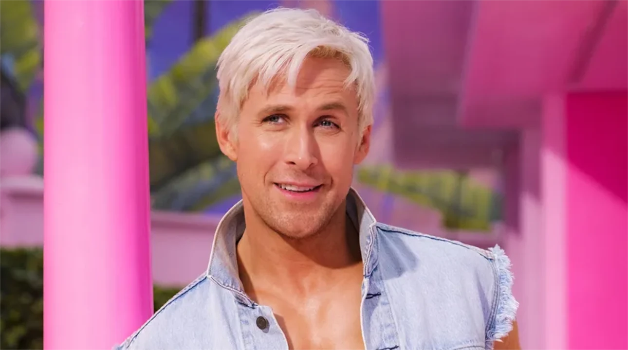 Ryan Gosling visto como Ken em primeira imagem do filme live-action da 'Barbie'