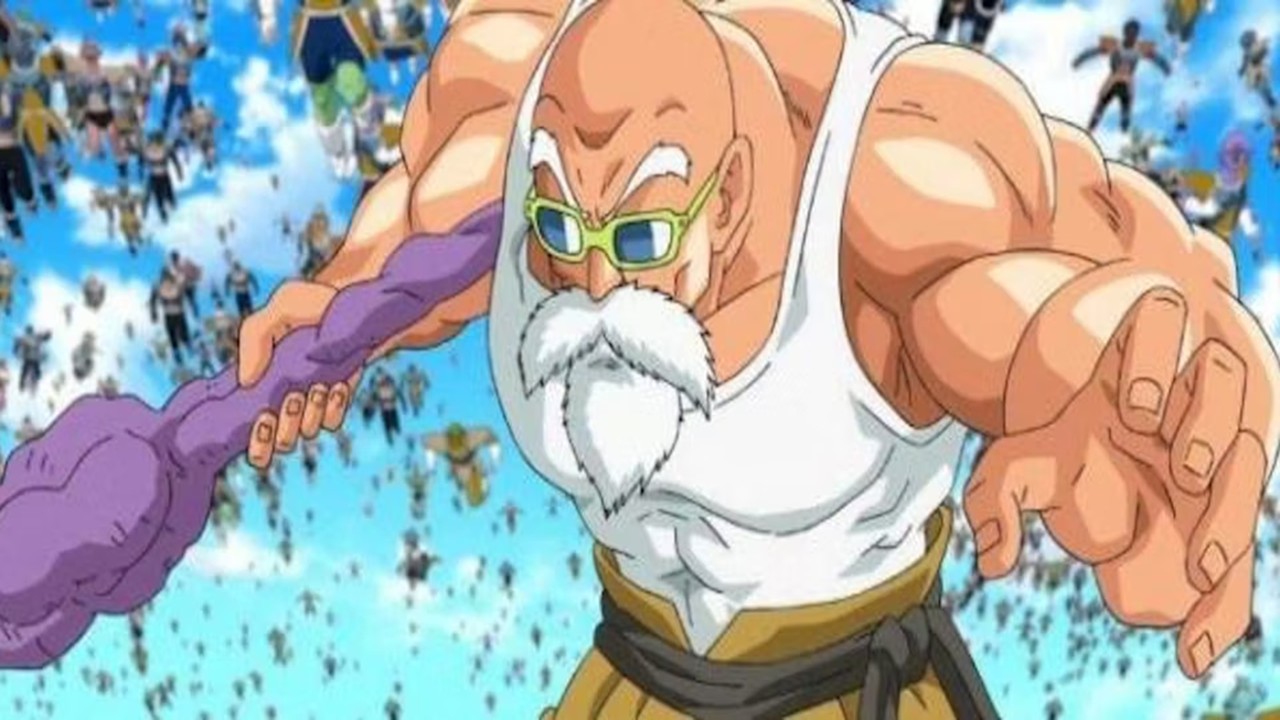 Mestre Kame recebe um redesenho mítico em arte de fã de Dragon Ball de cair o queixo