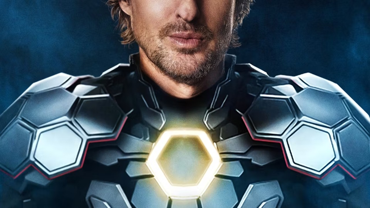 Owen Wilson ganha seu próprio super traje no pôster da sede do First Secret