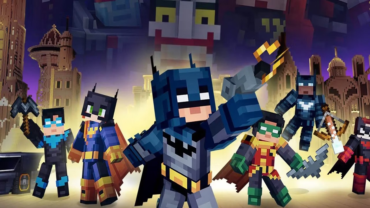 Novo DLC do Minecraft permite que Batman lute contra o Blocky Crime