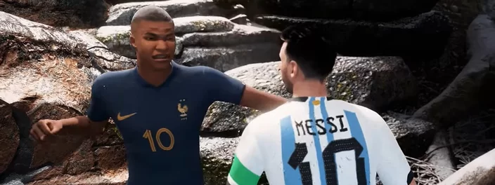 Mbappé e Messi caem na porrada em mod de God of War; confira!