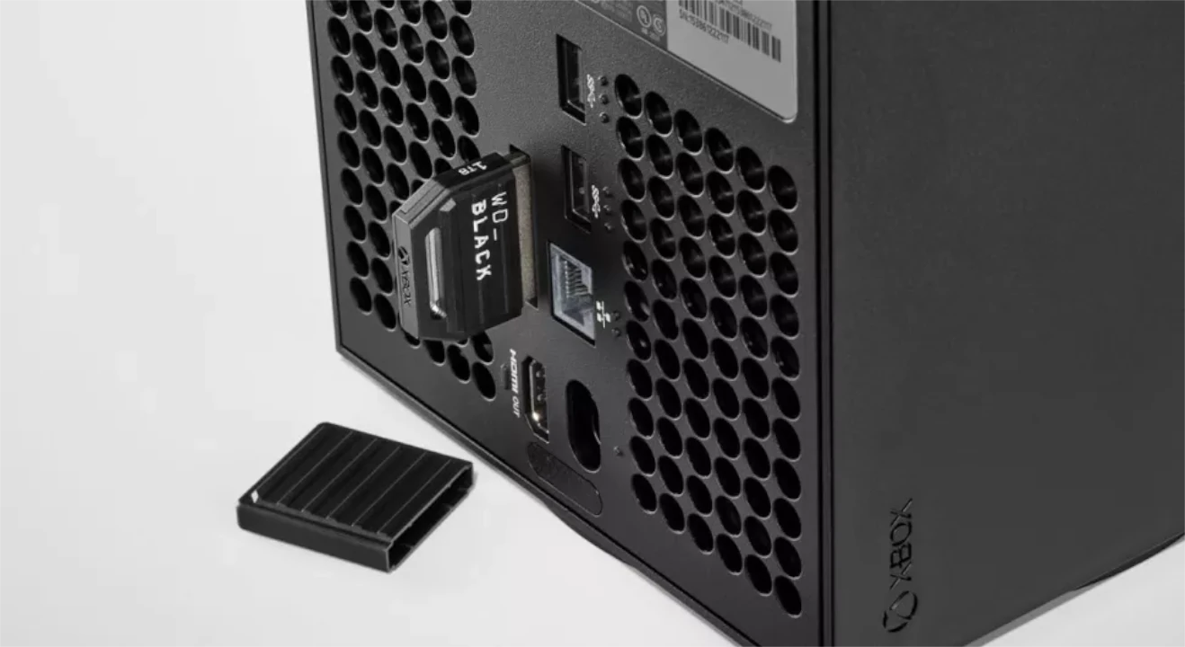 Cartão de expansão ssd WD_Black para Xbox Series X | S