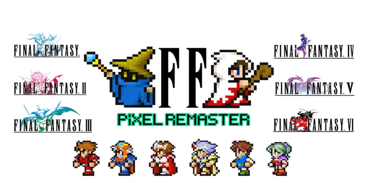 Lista de níveis do Final Fantasy Pixel Remaster