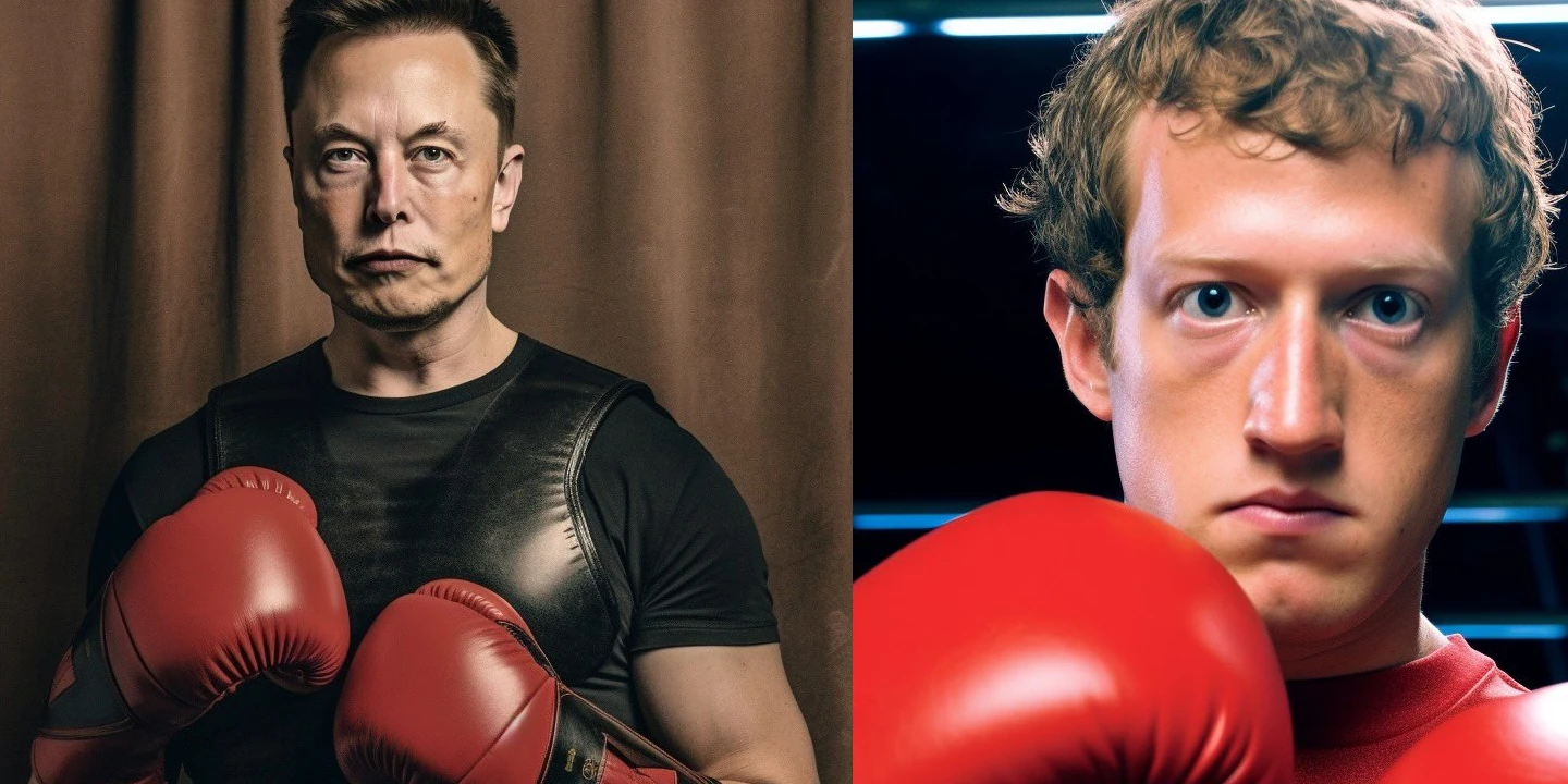 Mark Zuckerberg aceita oferta de Elon Musk para lutarem em uma jaula