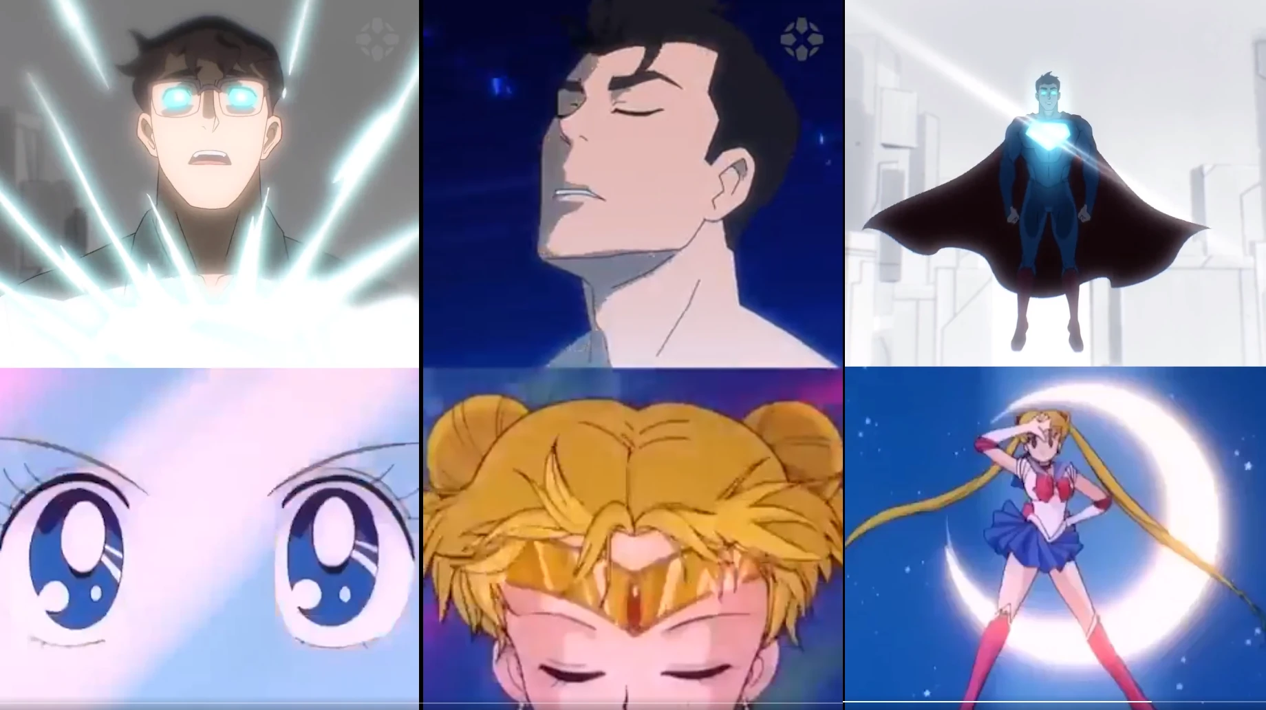 Fãs insatisfeitos com a direção de arte de 'My Adventures With Superman' plágea Sailormoon