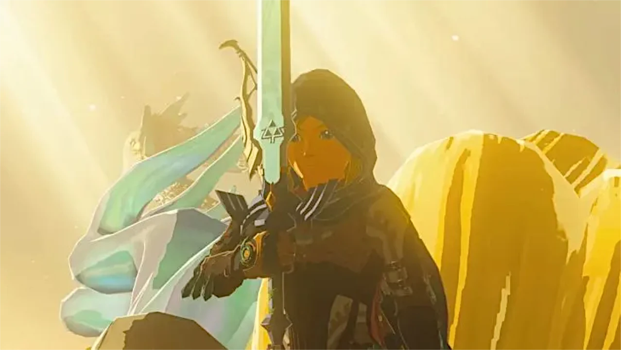 Podemos atualizar a Master Sword em Zelda: TOTK?