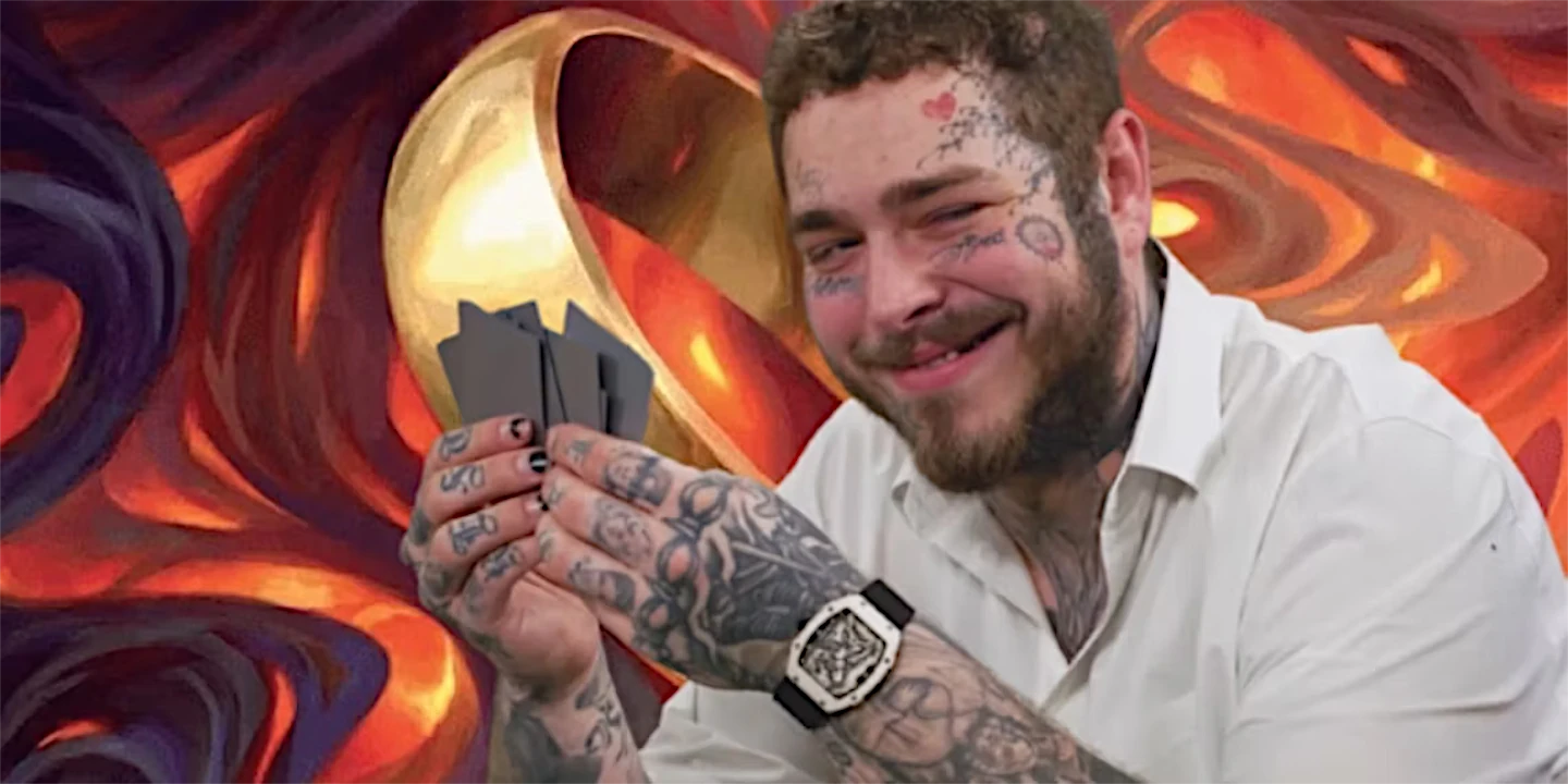 Post Malone se torna Senhor do Anel: Carta rara de Magic: The Gathering 'One Ring' é adquirido pelo famoso Rapper