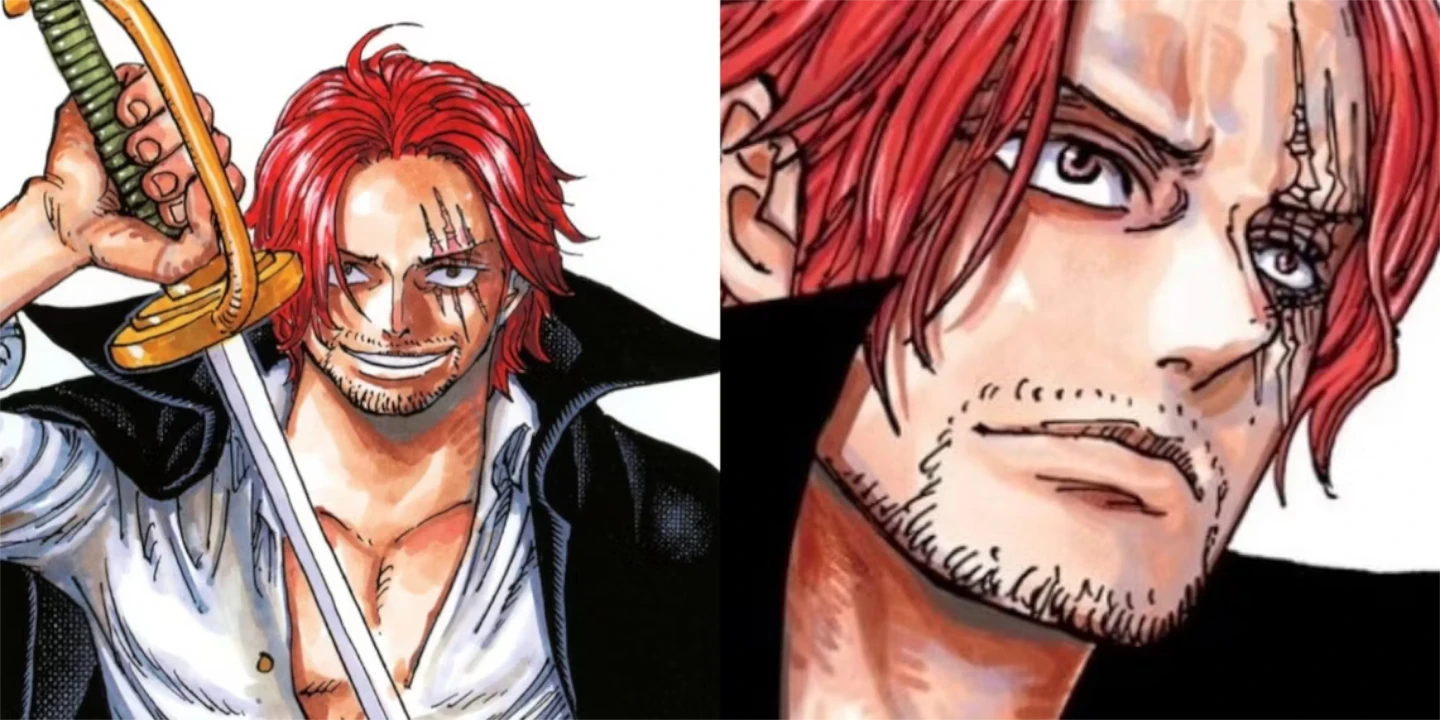 One Piece: Oda revela o estilo de luta de Shanks