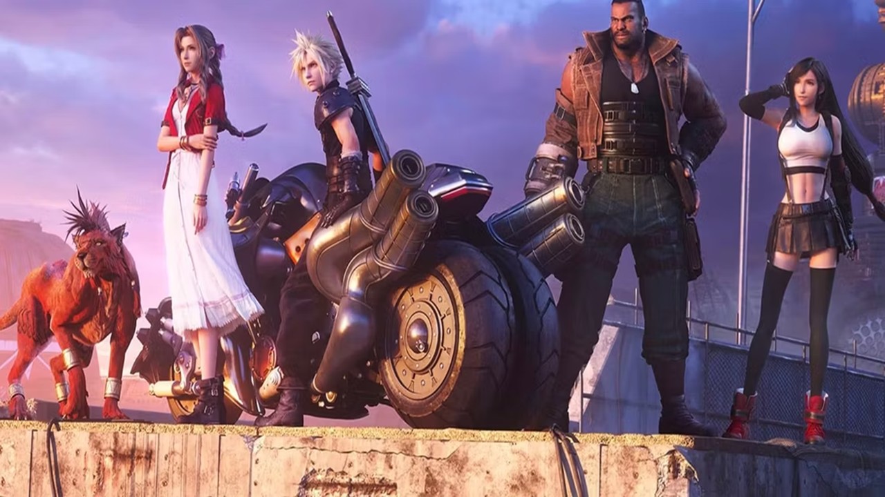 Final Fantasy VII Remake obtendo jogo de cartas colecionáveis