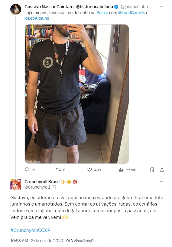Controvérsia na CCXP: Crunchyroll Cancelada por Apoiar o Comunista Gaiofato na CCXP 1