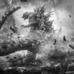 Godzilla 'Minus One' ganha novo trailer e pôster para lançamento em preto e branco