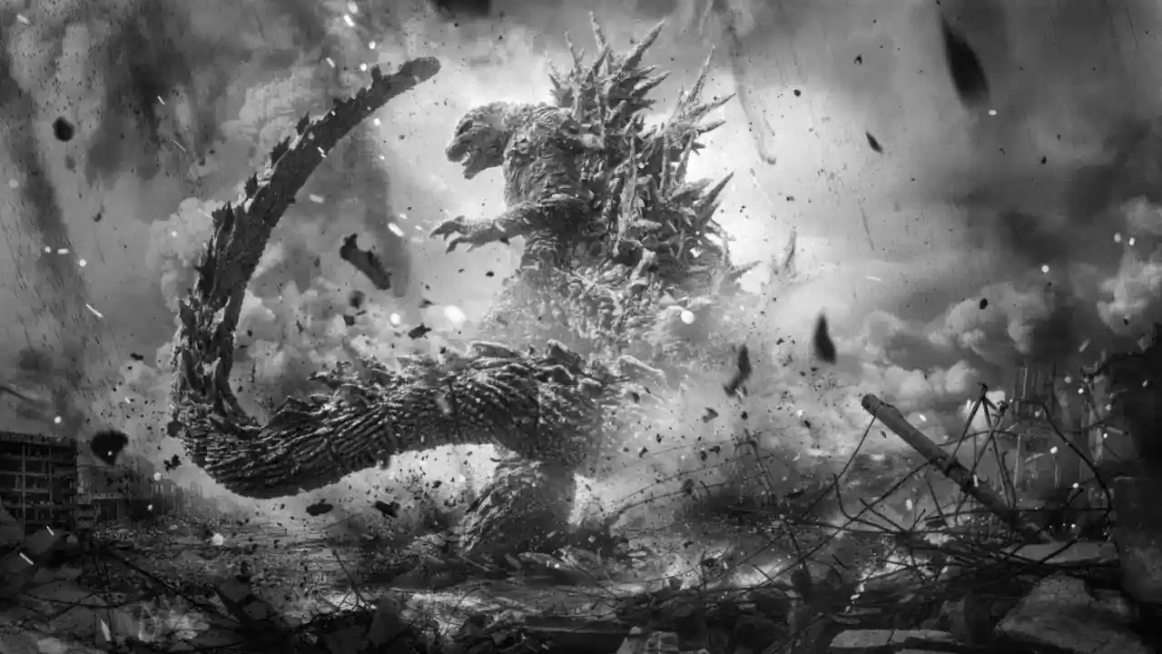 Godzilla 'Minus One' ganha novo trailer e pôster para lançamento em preto e branco