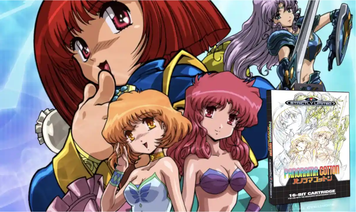 A volta triunfal de Panorama Cotton para o Mega Drive! Edição Física 1