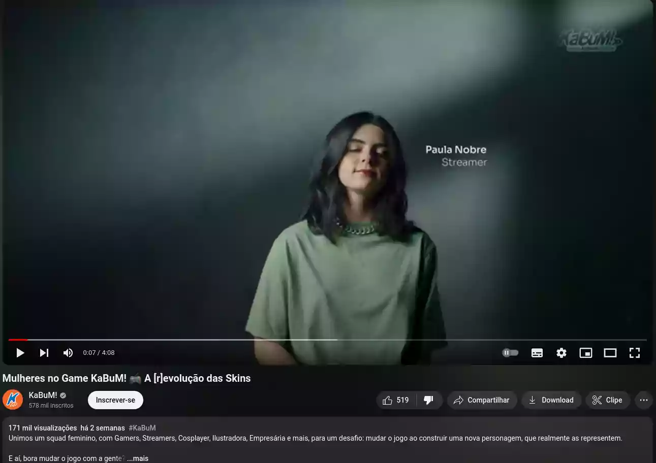 Campanha Mulheres nos Game da Kabum: Gerou Boicote da Comunidade Gamer e Flopou 1