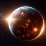Avanço do Telescópio Webb: Primeira Descoberta Atmosférica em Planeta Super Rochoso