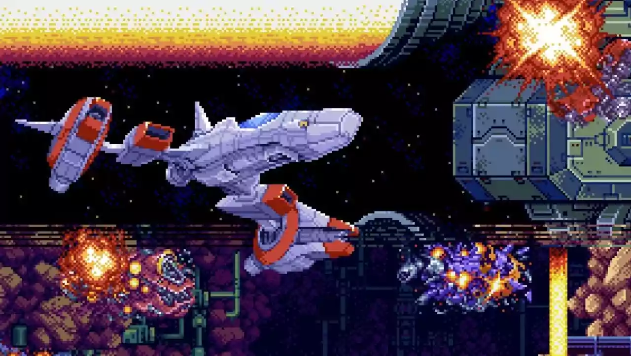 Yuzo Koshiro compartilha novas imagens de Genesis / Mega Drive Shmup Earthion