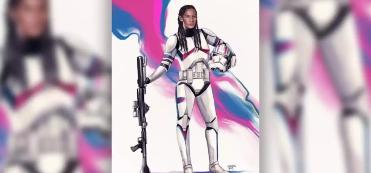 Primeira Imagem do Clone Trooper Transgênero em Star Wars Divulgada pela Disney 1