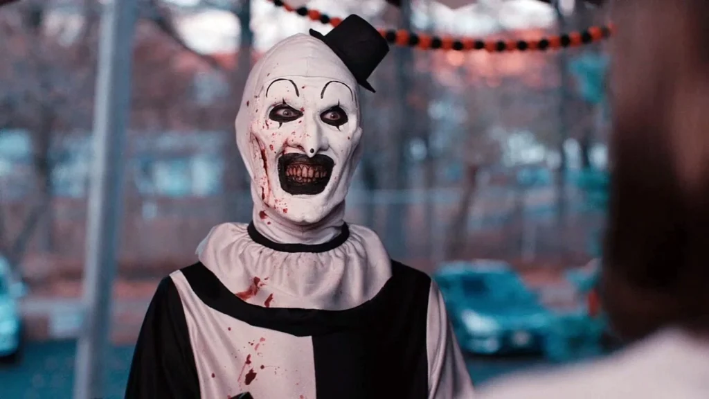 Terrifier 3: Veja como é Art sem a maquiagem