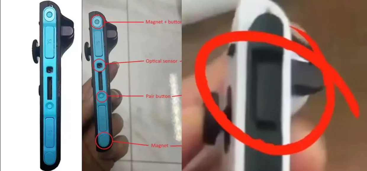 Fãs acham que os 'Joy-Cons vazados' do Switch 2 podem esconder um novo recurso 1