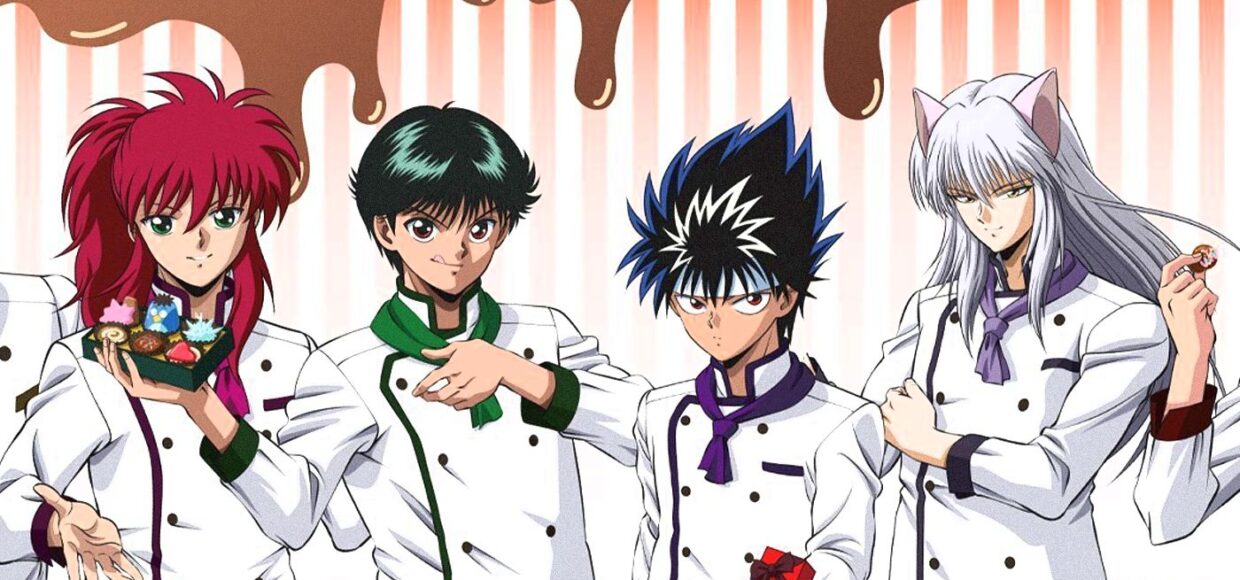 Yu Yu Hakusho entrega aos fãs um Tratamento Especial do Dia dos Namorados com nova obra de arte exclusiva de anime