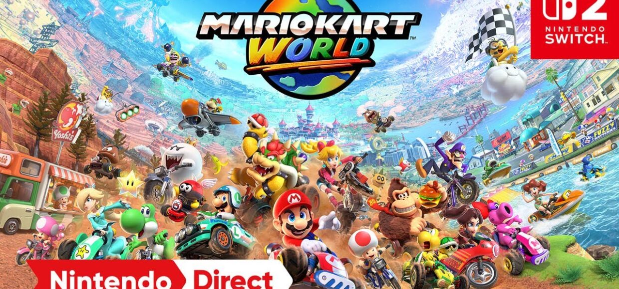 Mario Kart World: Jogo de Corrida Mundo Aberto Chega ao Nintendo Switch 2