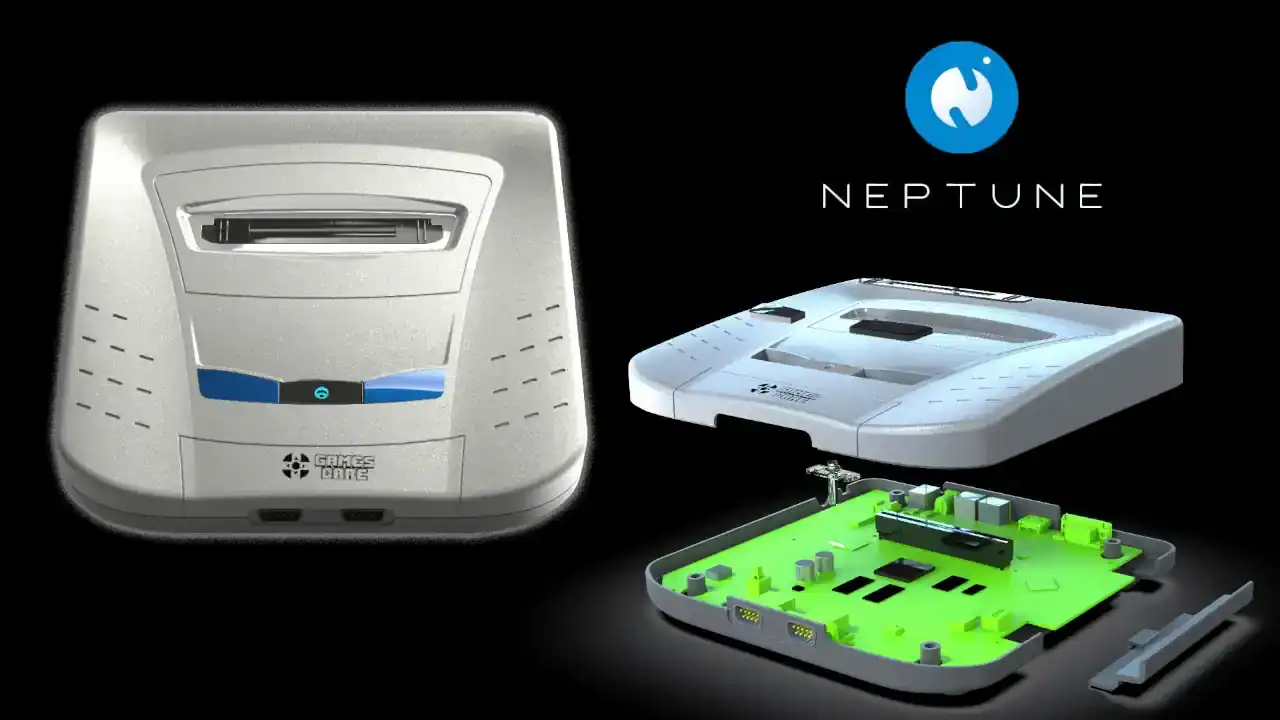 GF1 Neptune: O Mega Drive Moderno com HDMI e Bluetooth