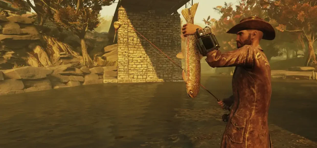Fallout 76 agora tem pesca! Nova atualização 'Gone Fission' divide a comunidade