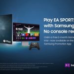 Samsung Gaming Hub traz EA SPORTS FC 25 em parceria com EA e Xbox