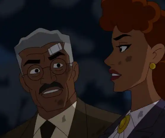 Jim Gordon e Barbara Gordon em Batman: Cruzado Encapuzado é apenas alguns dos personagens que tiveram sua cor trocada.