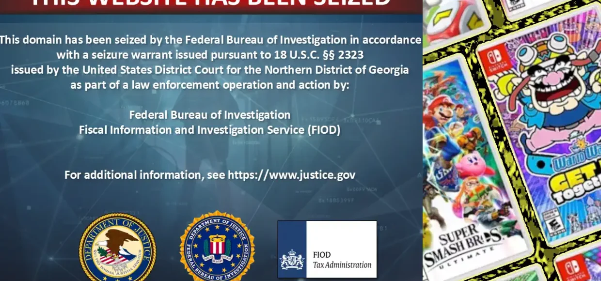 BOMBA! FBI fecha NSW2U, derrubando um dos maiores sites de ROMs de Nintendo Switch