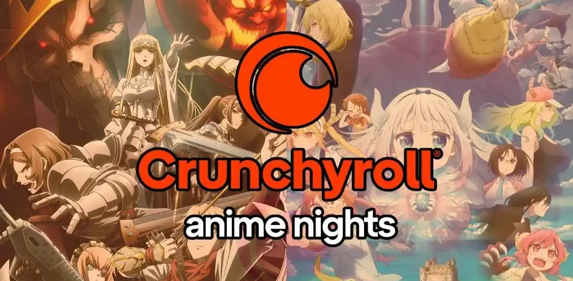 Crunchyroll lança Anime Nights com sessões mensais e prévias exclusivas