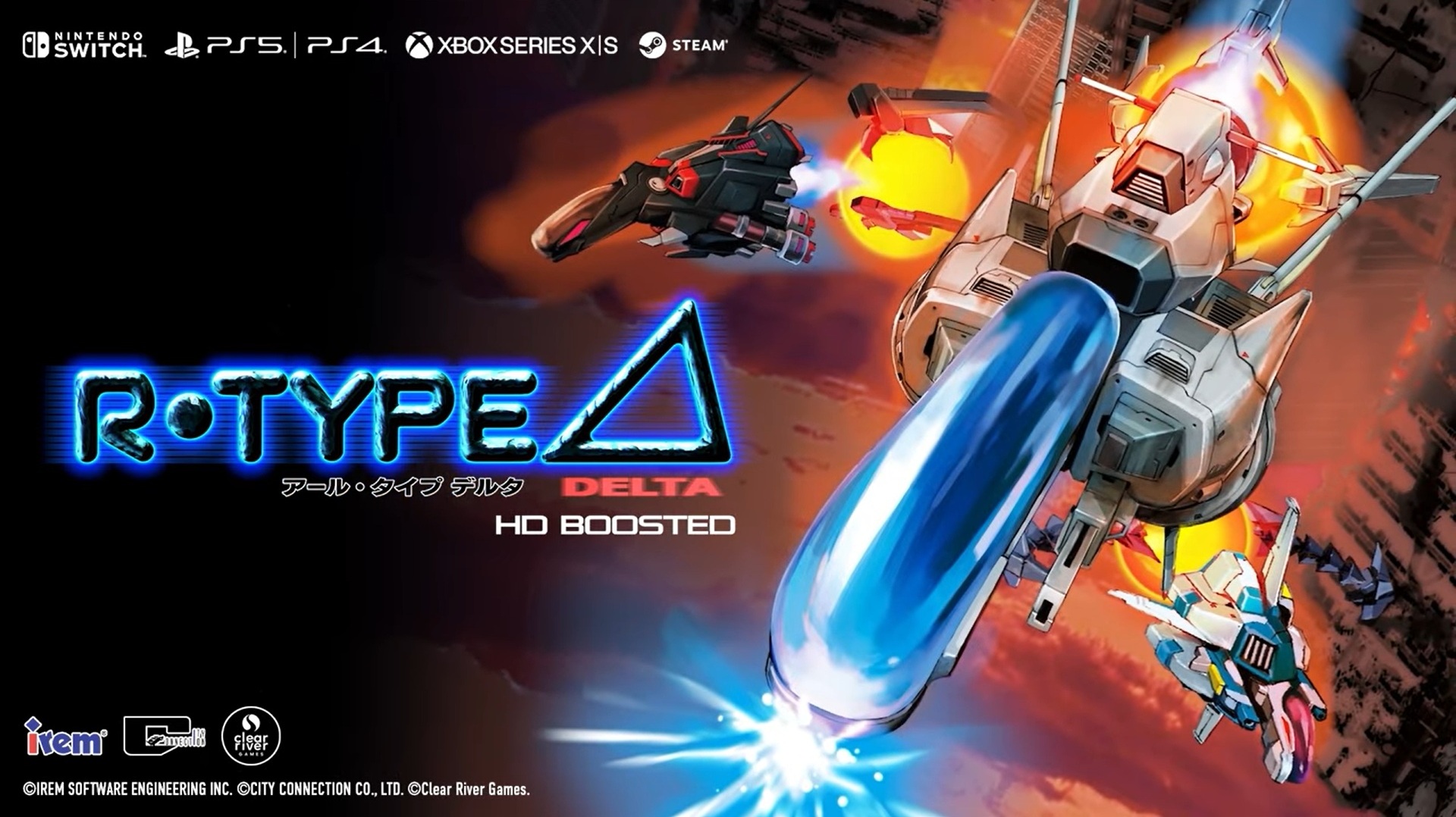R-Type Delta: HD Boosted ganha data no Switch – veja o trailer e edições especiais