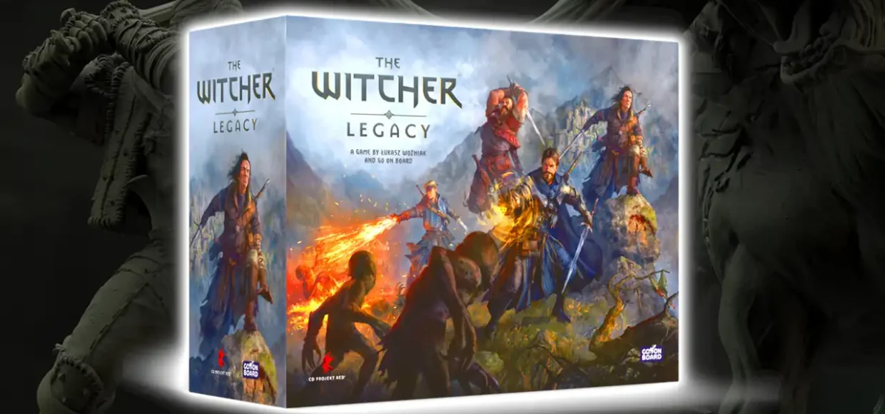 Novo jogo de tabuleiro The Witcher