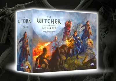 Novo jogo de tabuleiro The Witcher