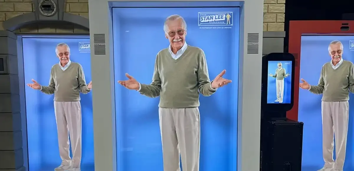 Inacreditável! Holograma Interativo de Stan Lee Chegará ao L.A. Comic Con 2025