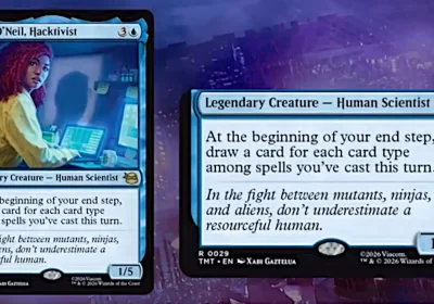 Tartarugas Ninja: April O’Neil Ganha Nova Versão Racial em Coleção de Magic: The Gathering