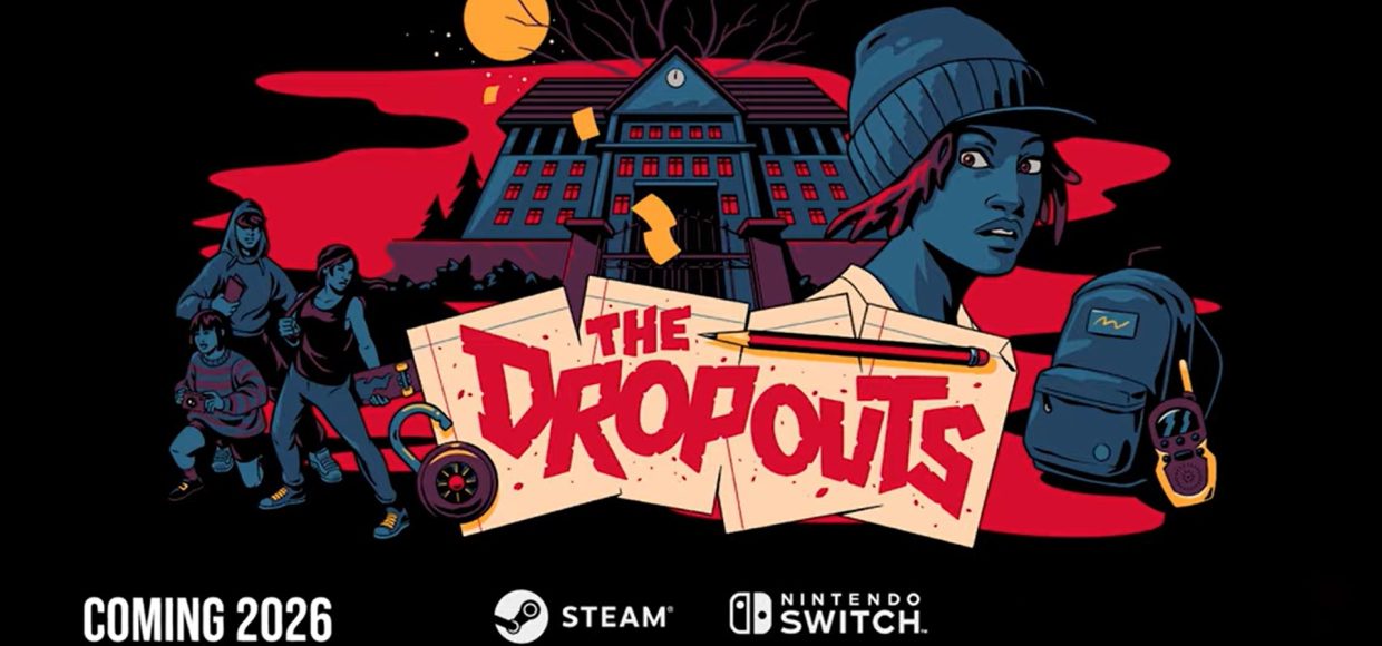 The Dropouts: mistério sombrio e nostálgico chega ao Nintendo Switch em 2026
