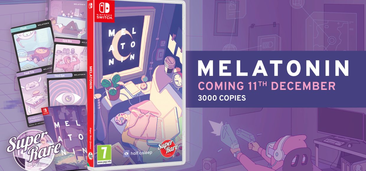 Melatonin Ganha Edição Física no Nintendo Switch com Tiragem Limitada