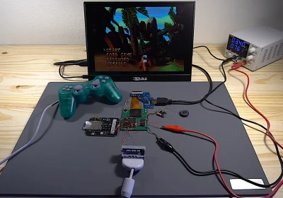 Criador apresenta a primeira placa-mãe personalizada do PS1: Totalmente funcional e compacta