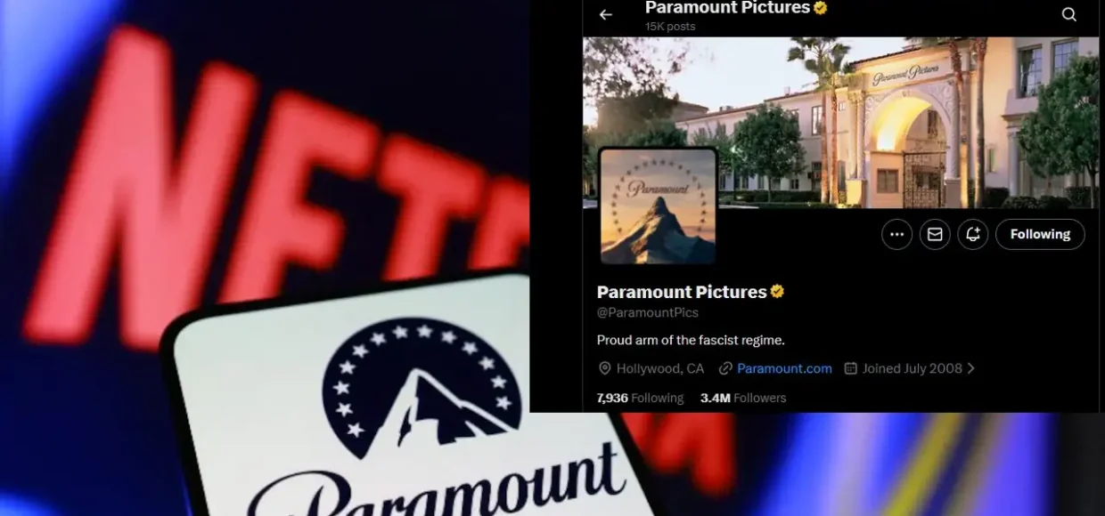 Paramount é hackeada e bio no X é alterada com acusação política durante guerra corporativa