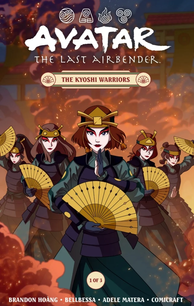 Avatar: A Lenda de Aang anuncia novo quadrinho focado nas Guerreiras Kyoshi com estreia em maio 1