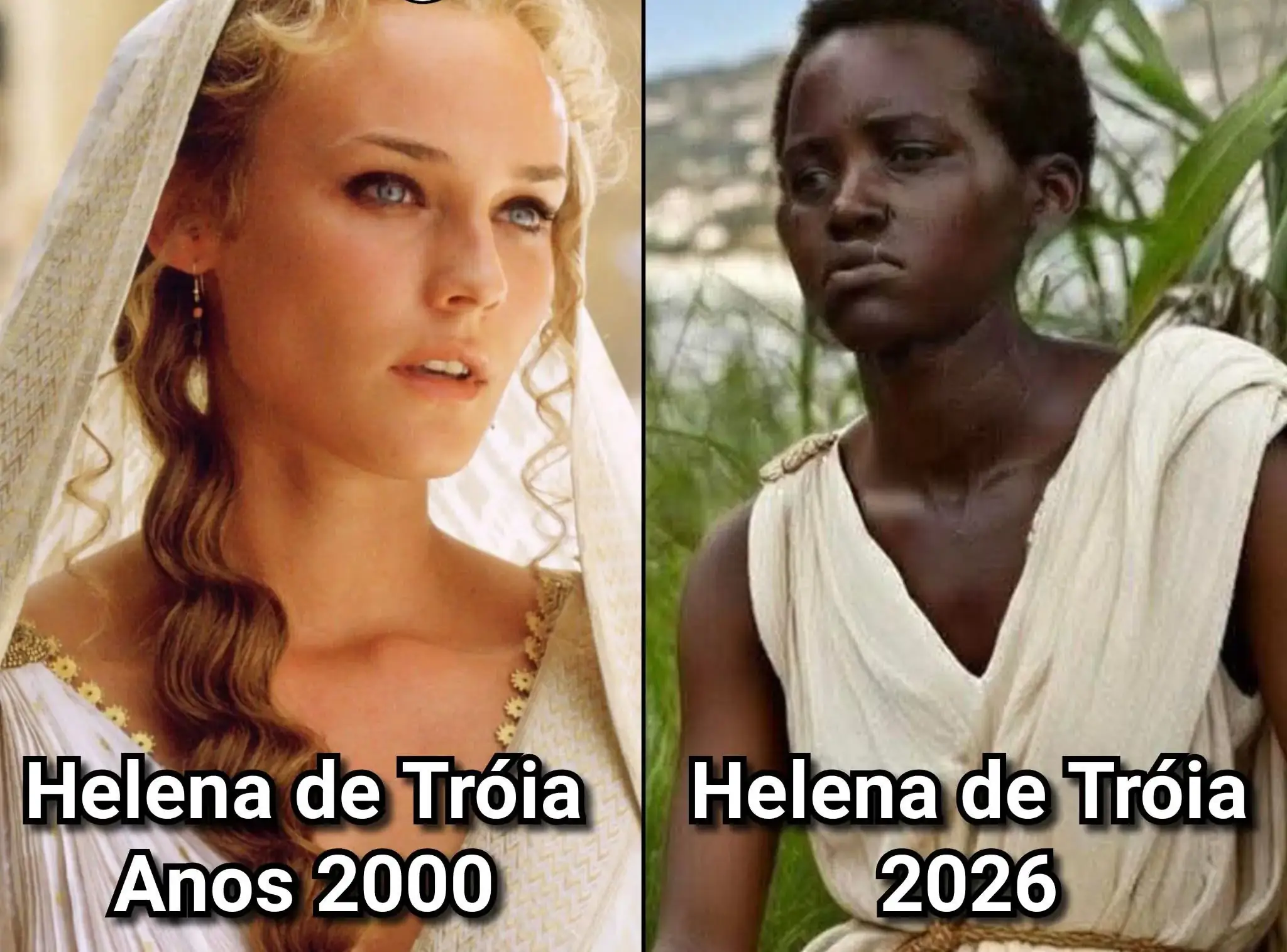 Elon Musk afirma que Christopher Nolan 'perdeu sua integridade' com 'A Odisseia' com Lupita Nyong'o interpretando Helena de Troia 1